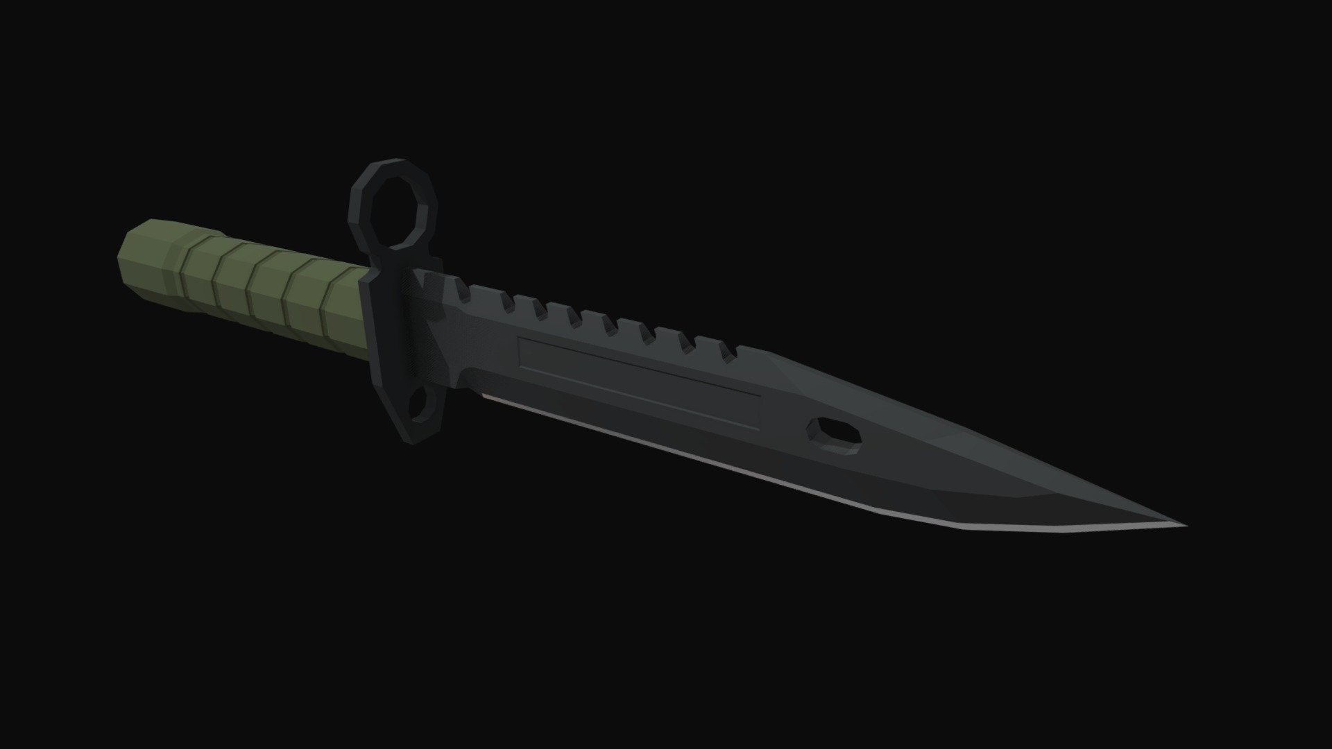 Low Poly M9 Bayonet - Buy Royalty Free 3D model by Bundem Games ...