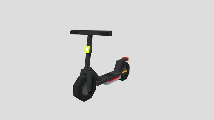 Minecraft electric scooter