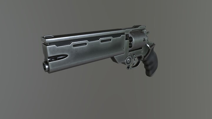 Vash's Gun 3D Model