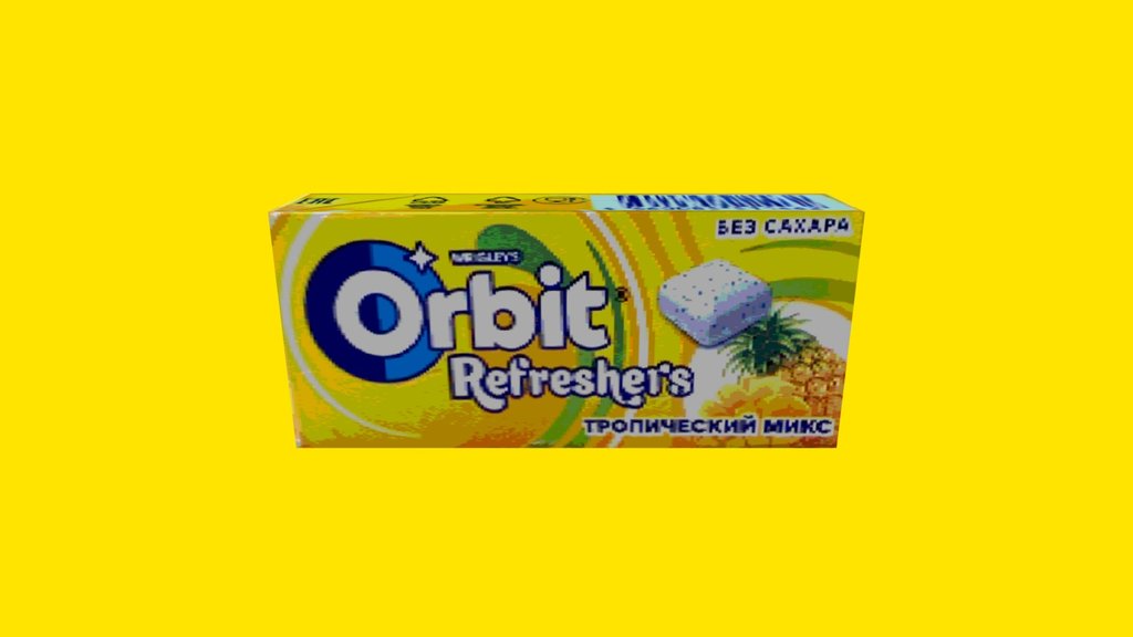 orbit refreshers тропический микс