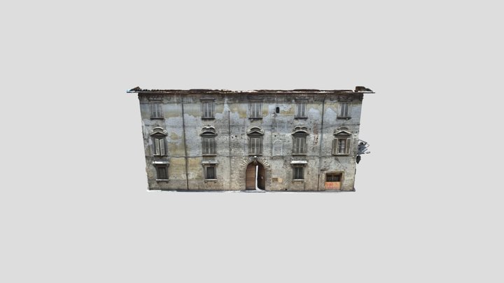 Saladini Palace_facade 3D Model