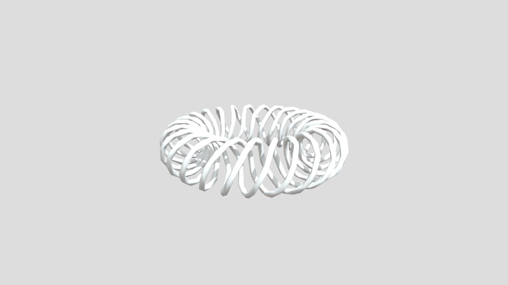 Lowpoly torus knot 25,3 - Download Free 3D model by crespi.f [155ff42 ...