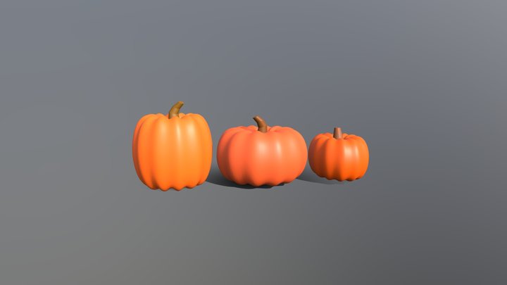 3D Pumpkins model