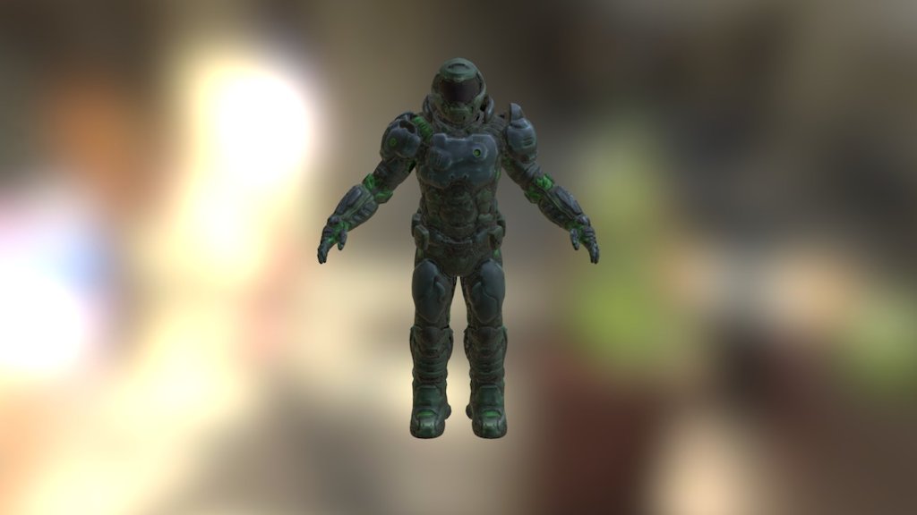 doom slayer model kit