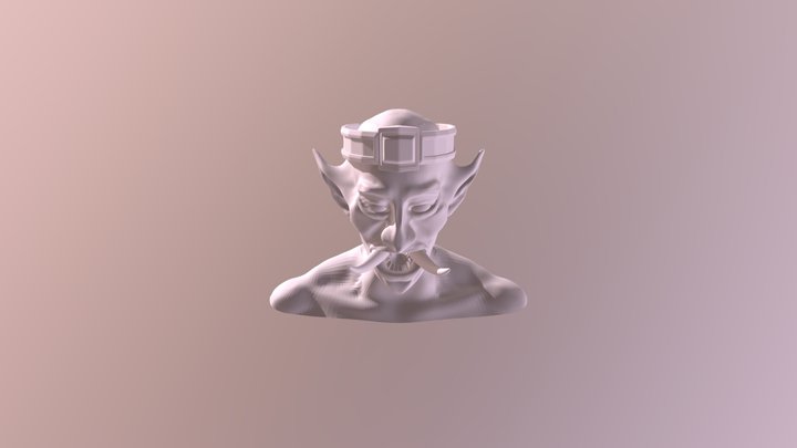 King Troll 3D Model