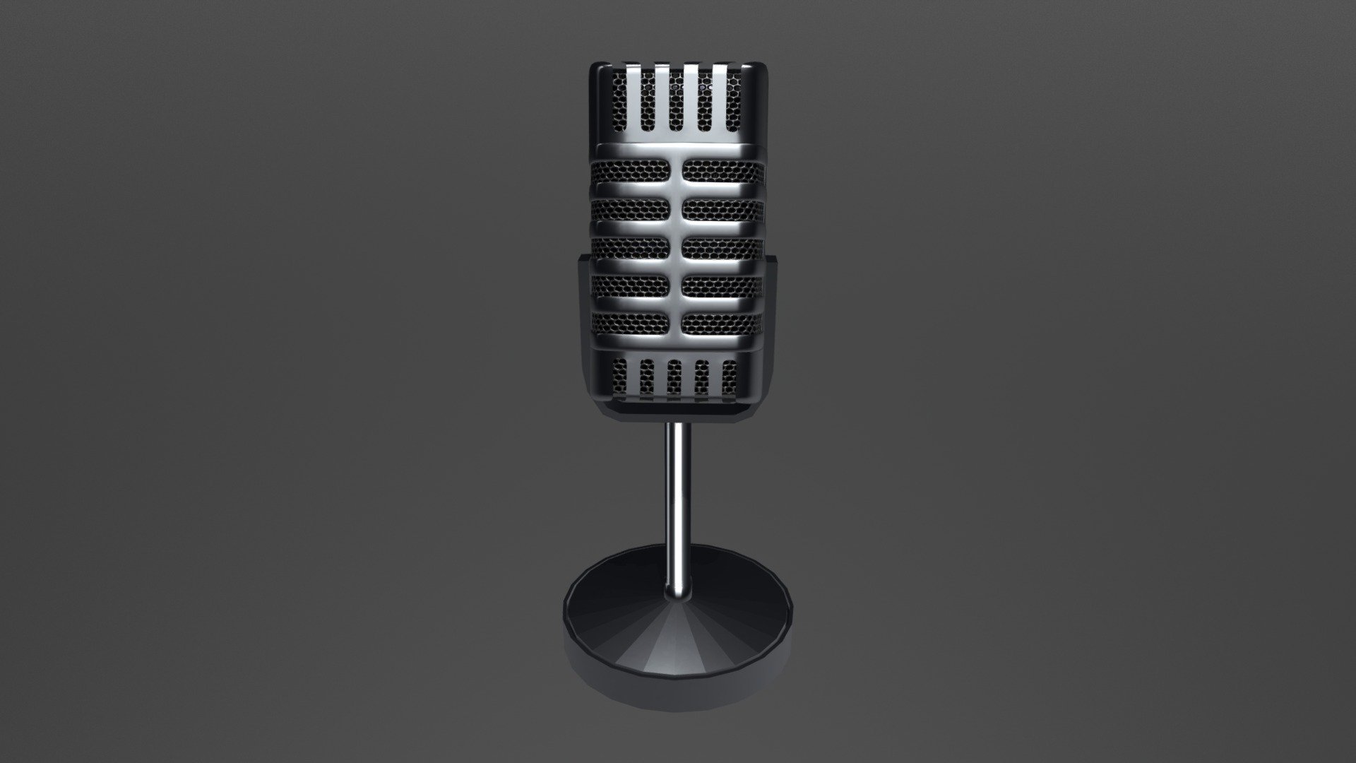 Vintage microphone