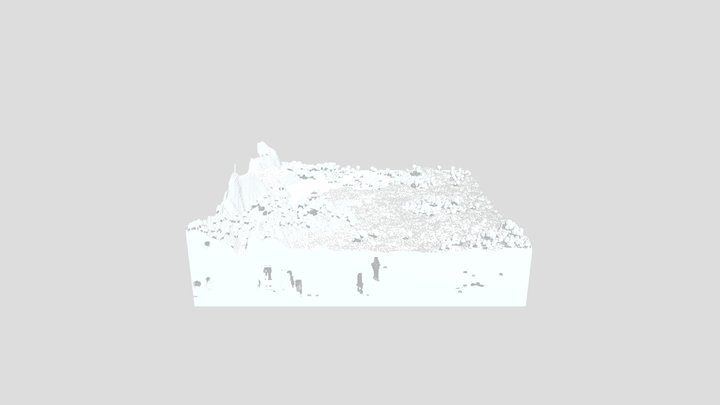 Minecraft scene 3D Model