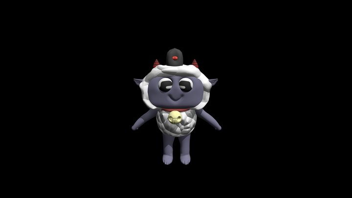 Lambert from Cult Of The Lamb 3D Model