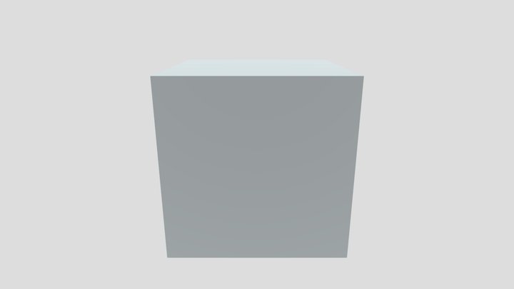 Cube 3D Model
