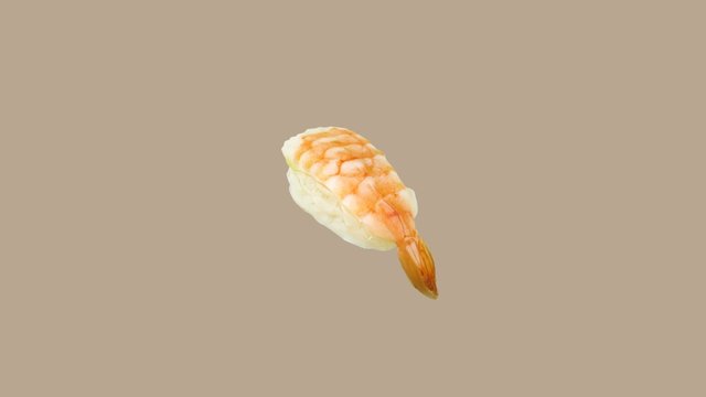 RealSushi  "Ebi"　Shrimp 3D Model