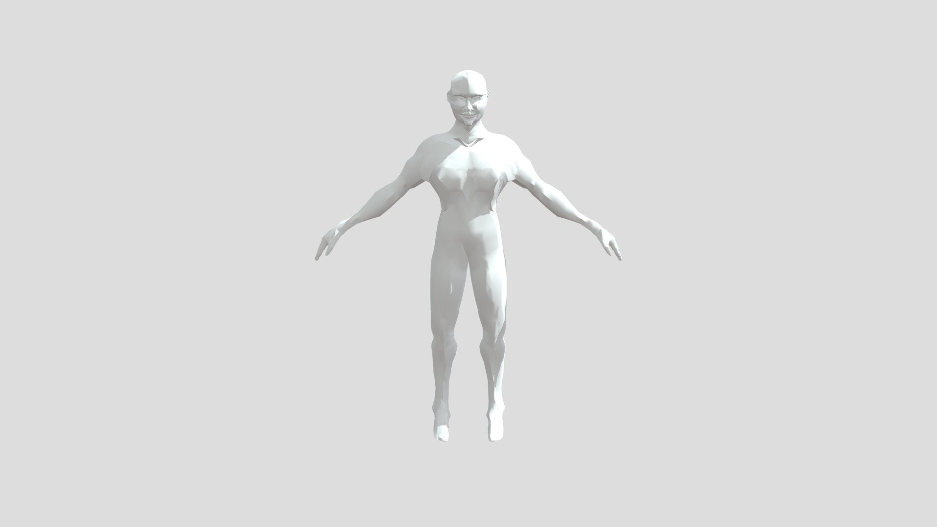 Human Base Mesh - 3D model by ksuhr1 [1566b33] - Sketchfab