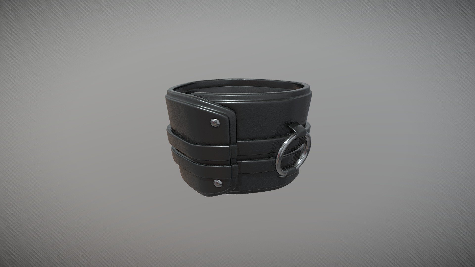 Leather Female Arm Cuff - 3D model by wlodarski3d [1567352] - Sketchfab