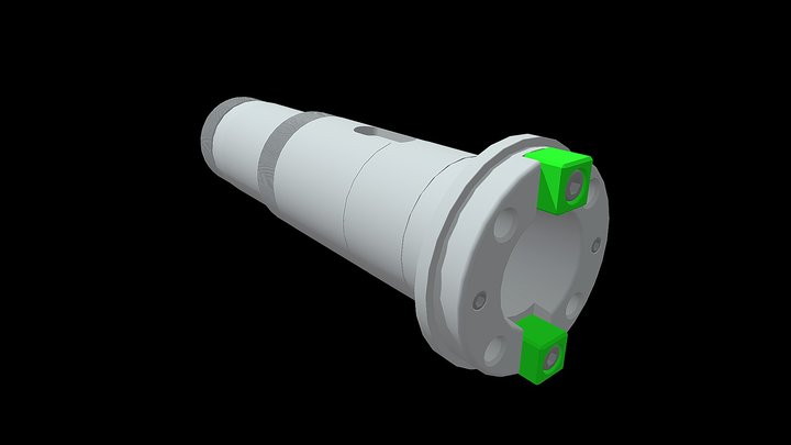 SPINDLE BT40 3D Model