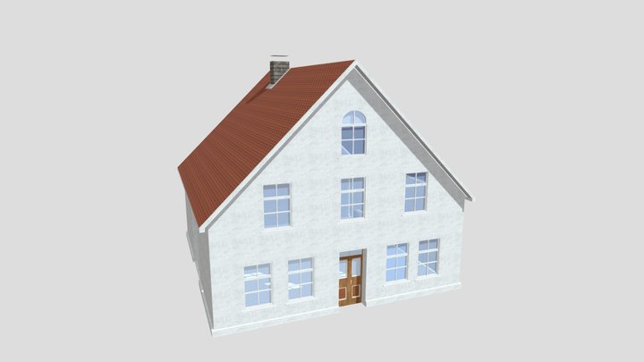 Sketch model: Einfamilienhaus 3D Model