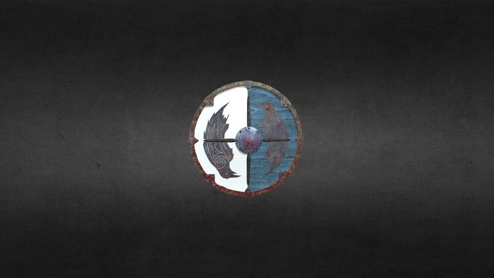 assassin's creed valhalla eivor shield – Free 3D Model STL