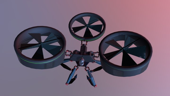 AracnoDrone 3D Model