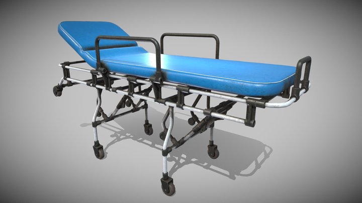 Lettino Ambulanza – Kostenloses 3D-Modell STL