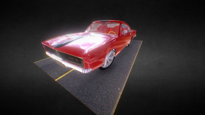 Charger 68 3D Model