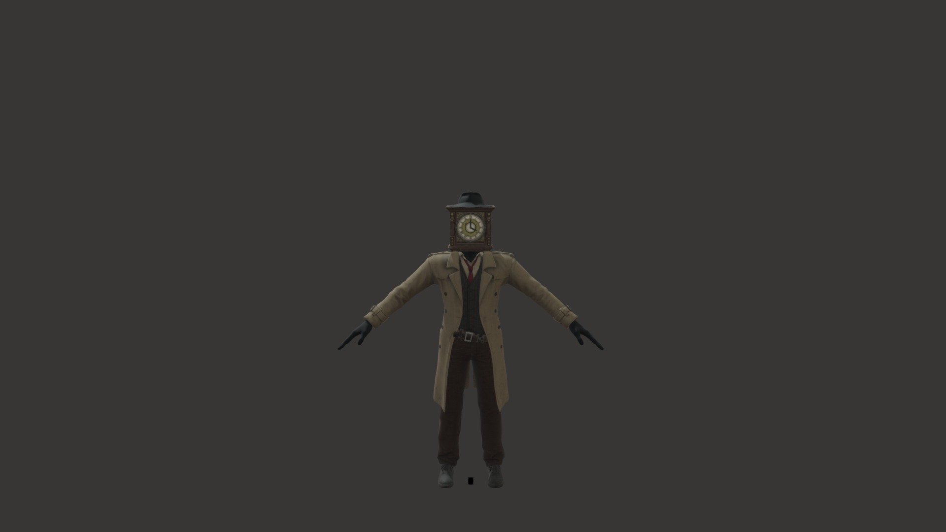 Large Clockman - Download Free 3D Model By Ruzgar12 [156cb79] - Sketchfab