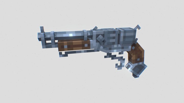 Revolver Study (copy) 3D Model
