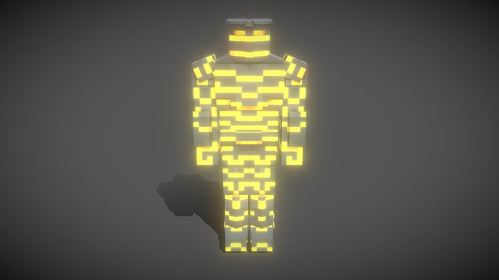 Destroyer Beam Minecraft 3D Model