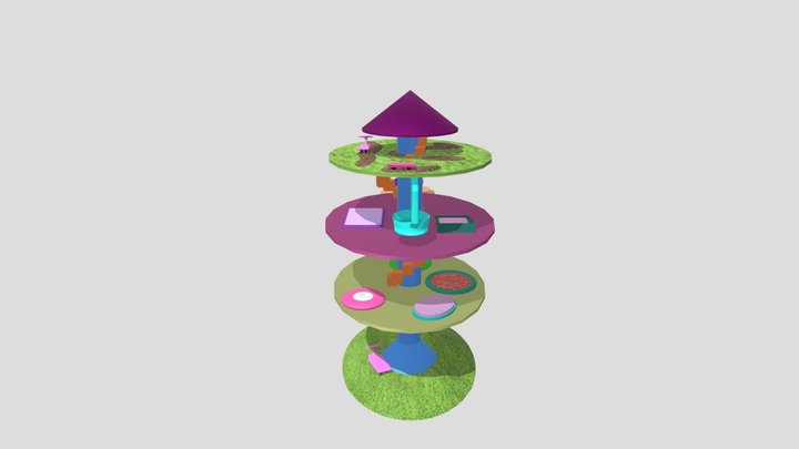 Kid's playset 3D Model