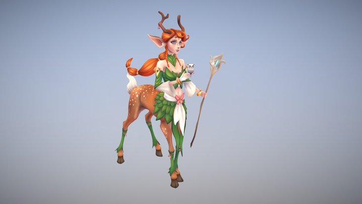 Cervitaur 3D Model