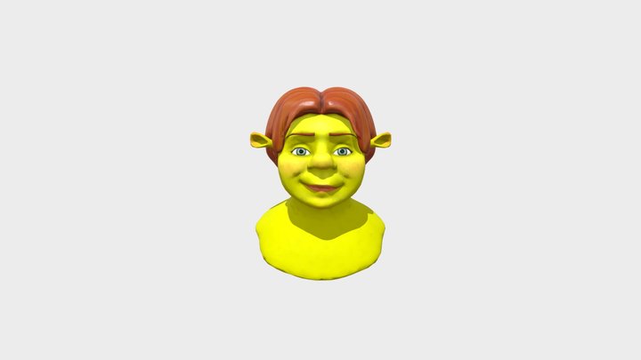 Fiona bust 3D Model