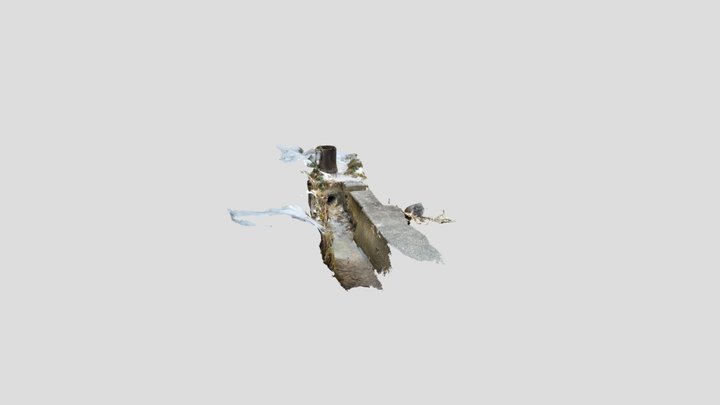 中島取水口2 3D Model