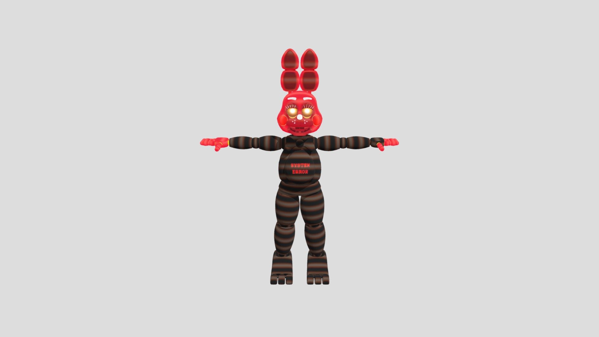 System Error Toy Bonnie Special Delivery Download Free 3D model by