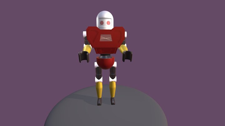 Icarus Robot 3D Model