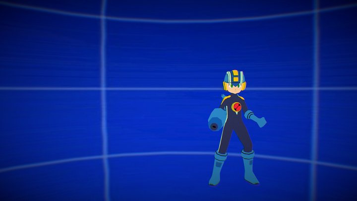 MegaMan.EXE 3D Model