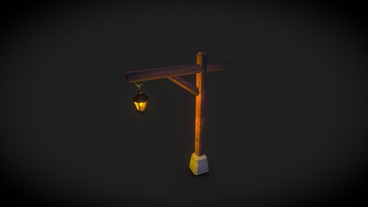 Light Post Samuel Phillips 3D Model