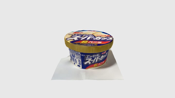 ritsume24x_Ice-cream 3D Model