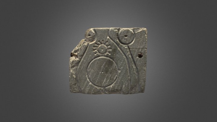 Molde de pendientes de época visigoda 3D Model