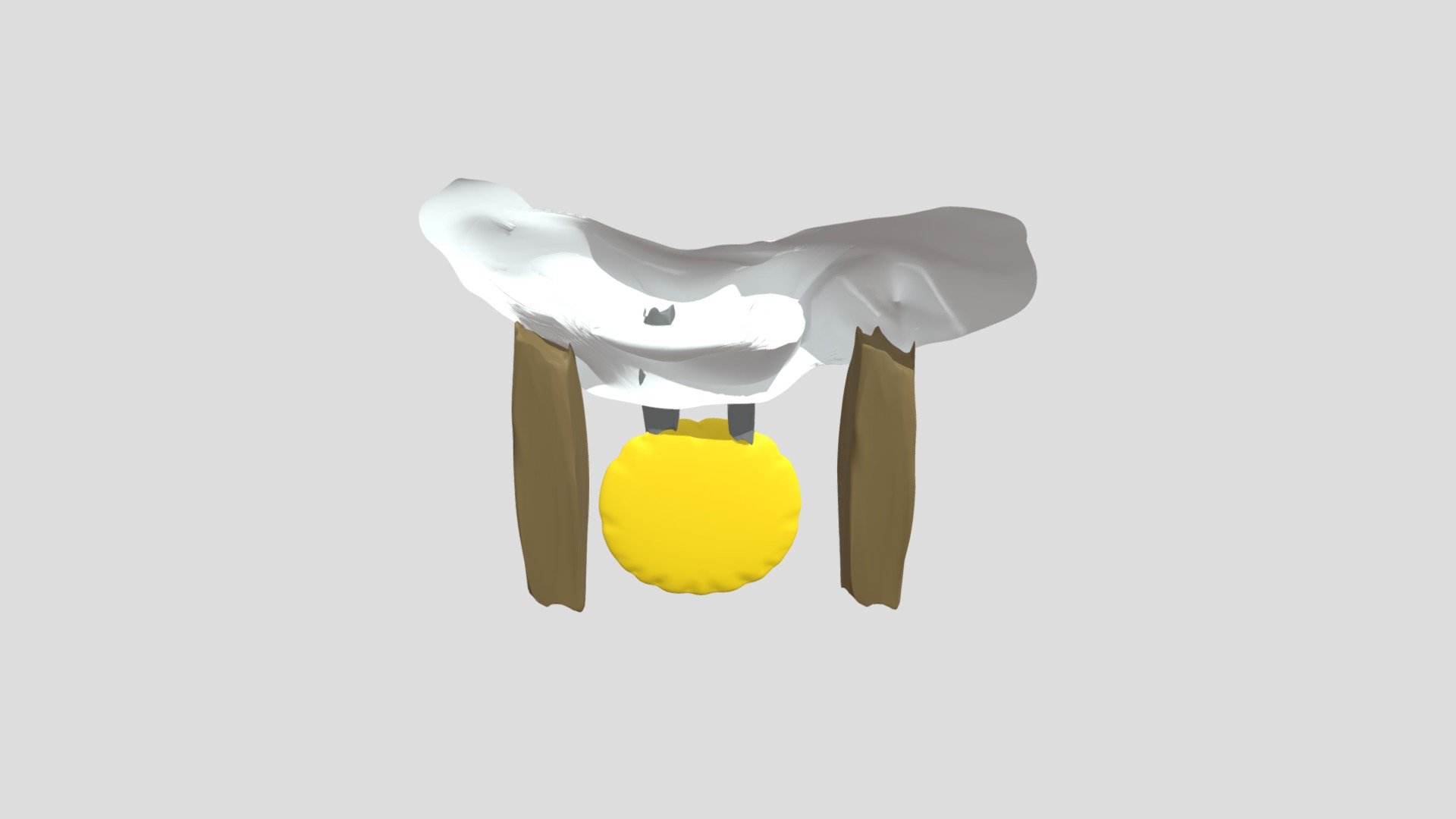 scrapped Skylanders Time Troop Sensei Battlegong — Sketchfab embed 3D viewer