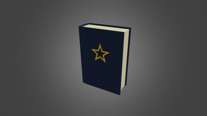 Spell Book (Magic Cat Academy) 3D Model