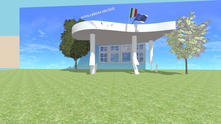 Scuola CORRIDOIO NEW 3D Model