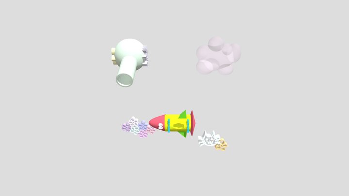 (1) 宇宙…？ 3D Model