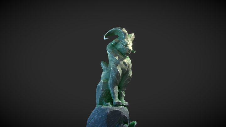 gargoyle_low_substance 3D Model