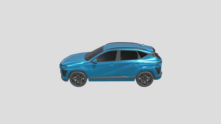 All-New KONA EV - GIIAS 2024 3D Model