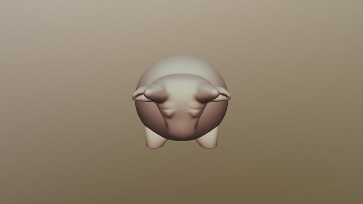 Bull 3D Model