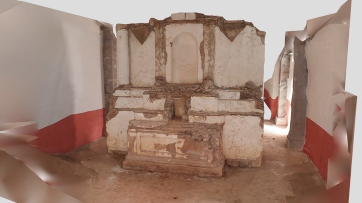 Altar Iglesia Morelos 3D Model