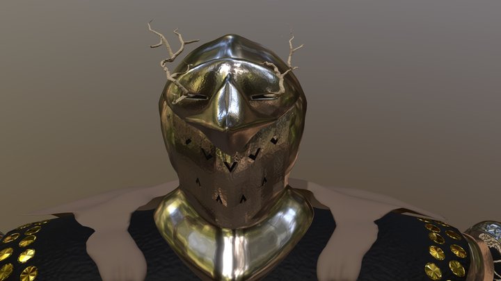 Knight of the Forest 3D Model