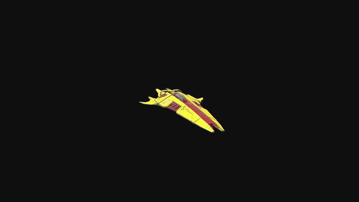 Breaking Bad Spaceship 3D Model