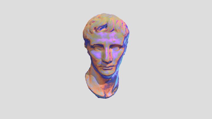 Silly remix of the Getty Augustus for ISAW 3D Model