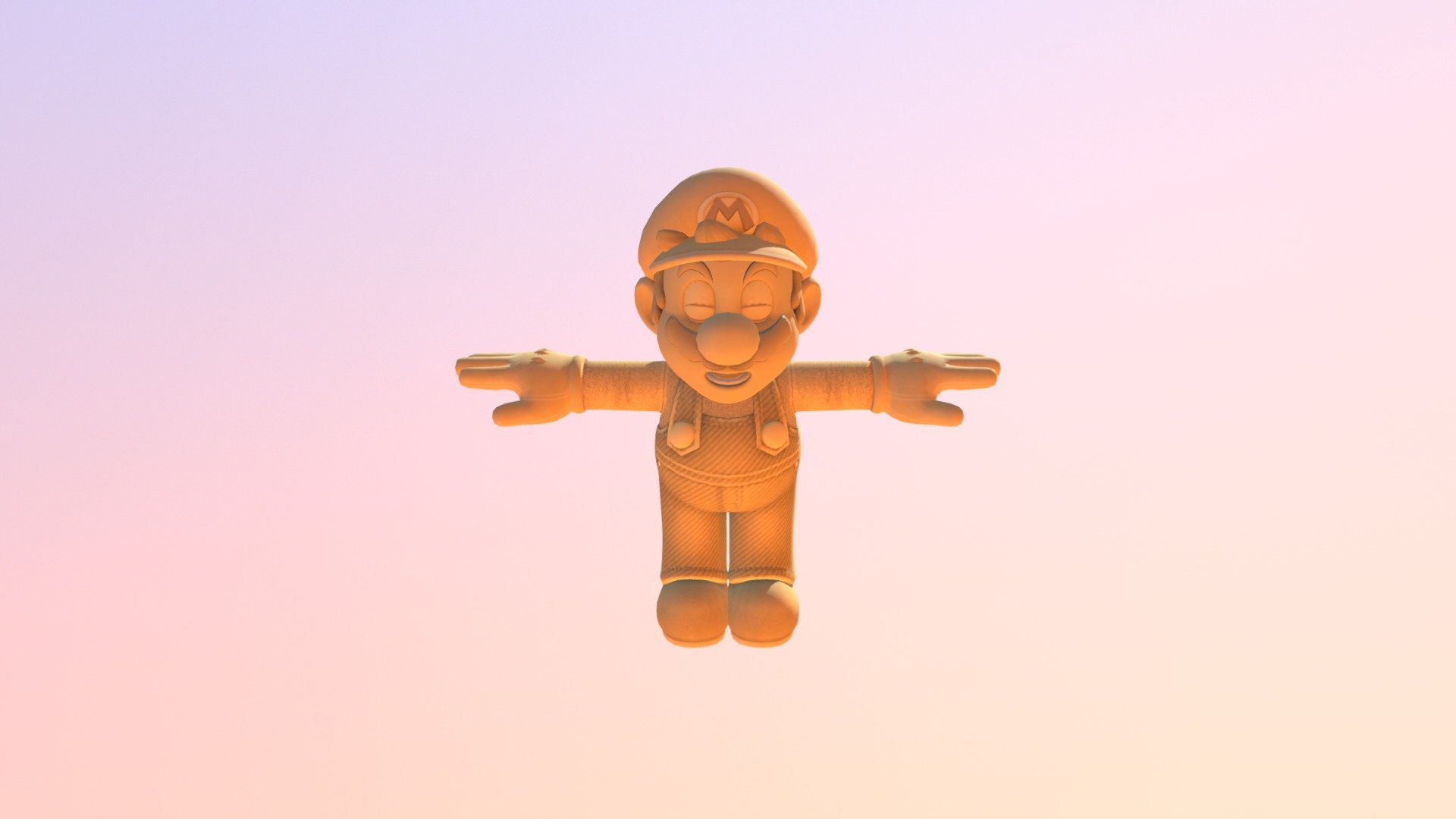 Super Mario Odyssey - Gold Mario
