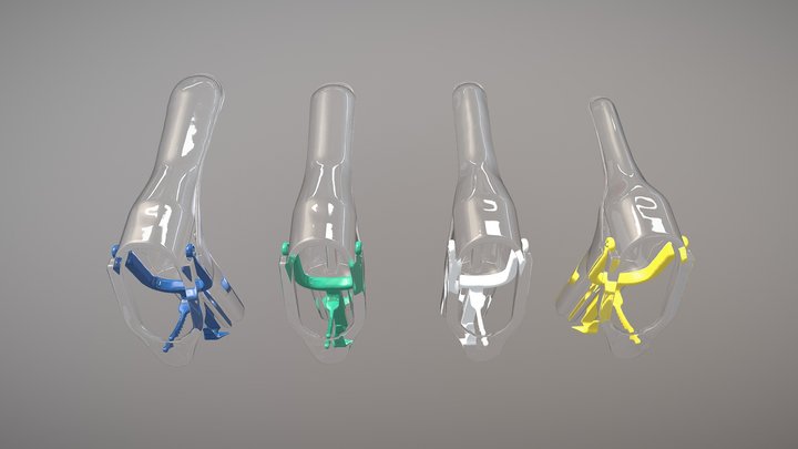 Speculum Sizes 3D Model