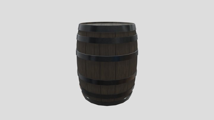 Barrel 3D Model