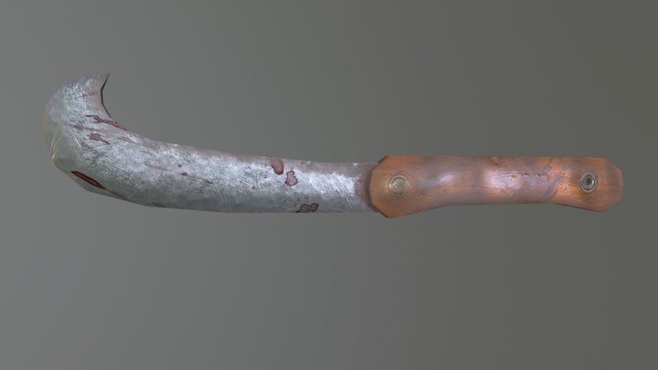 Kürschnermesser 3D Model